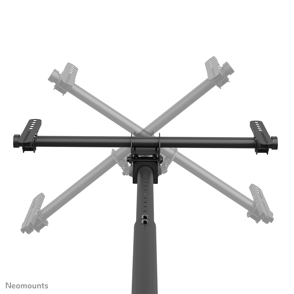 Neomounts CL35-440BL16L Supporto monitor/TV a soffitto 37-70" - alt. 106-156 cm